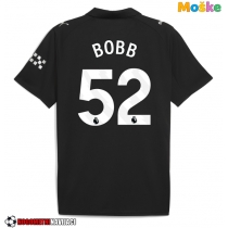 Moške Nogometnih dresov Manchester City Oscar Bobb #52 Gostujoči 2025-26 Kratki rokavi